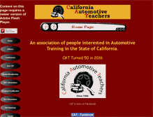 Tablet Screenshot of calautoteachers.com